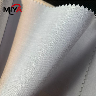 HDPE 100gsm 100 Persen Cotton Shirt Collar Fusing Interlining