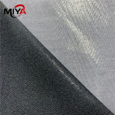 80% Polyester 20% Cotton Woven Fusible Interlining HDPE Coating Lebar 110cm
