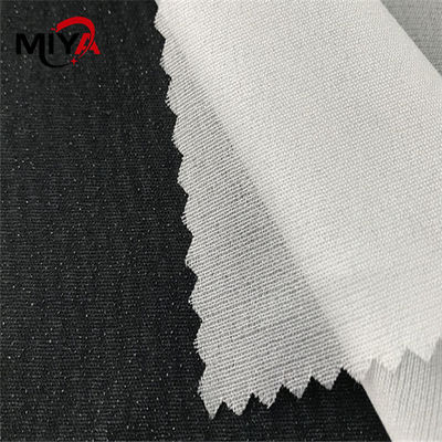 OEKO TEX Standard 60 Inch Woven Knit Fusible Interlining Untuk Kerajinan Garment yang Kuat