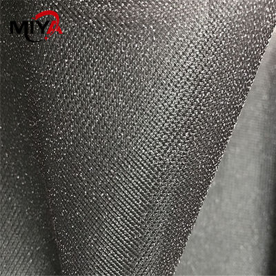 Peregangan Warp PA Double Dot Polyester Woven Fusing Interlining