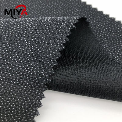 Water Jet Loom Woven Fusing Interlining Untuk Garment