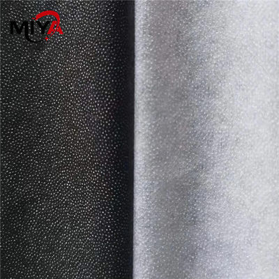 100% poliester tahan lama Non Woven Interlining Untuk Lining Garment