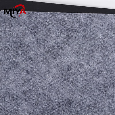 100% poliester tahan lama Non Woven Interlining Untuk Lining Garment